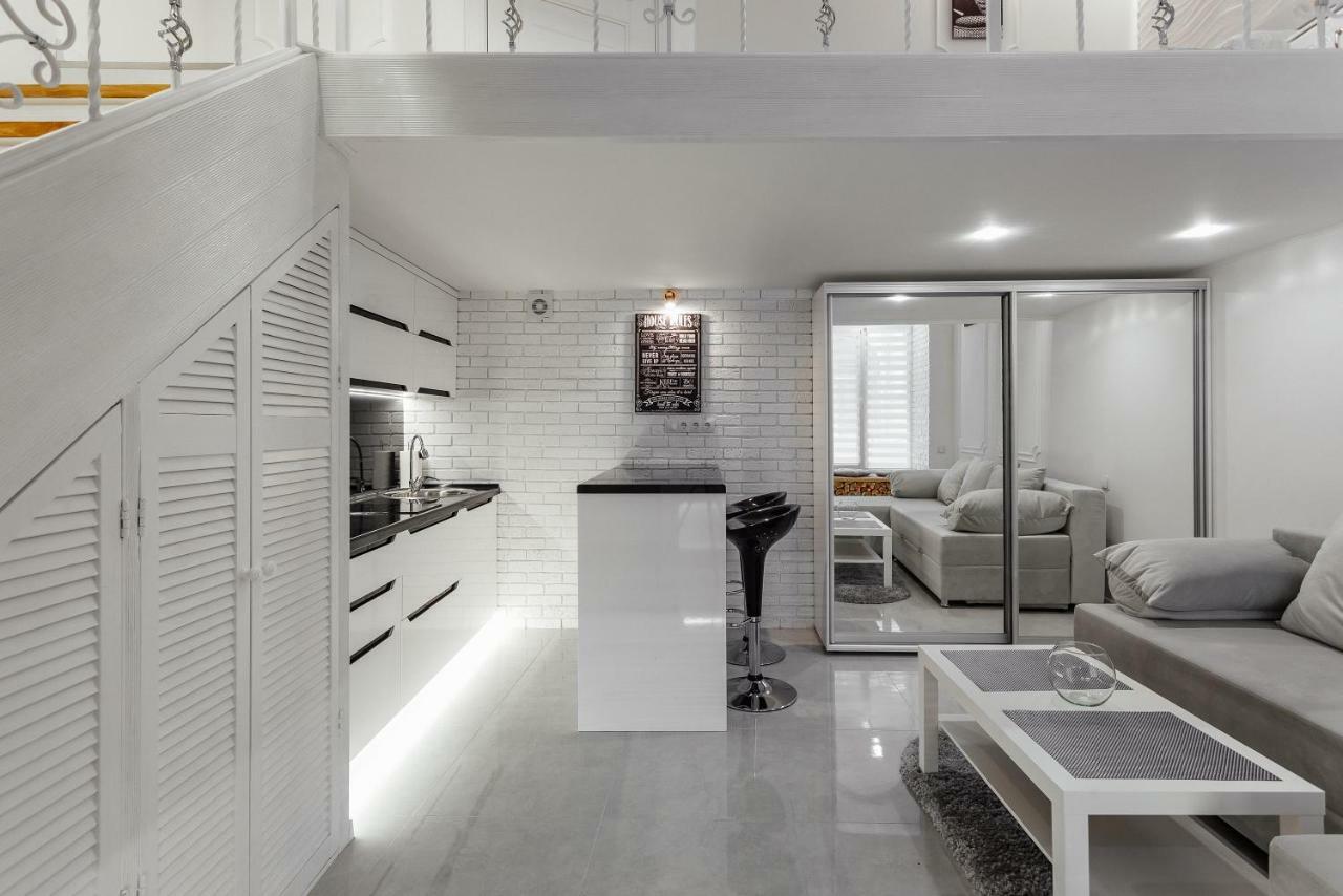 Двухуровневая Квартира Студия Odessa Exterior foto